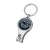 Aviation and Airplane Stamp Silhouettes Fingernail Clipper Metal Fingernail Cutters Portable Nail Clipper with Nail File view 1