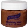 Graftobian Theatrical Modeling Wax Brown Color Pro Make-Up Special Effect 1oz view 1