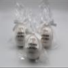 3 Luxury Bath Bomb Fizzies, Large, Handmade in The USA with Shea, Mango & Cocoa Butter, Ultra Moisturizing, Great for Dry Skin, All Skin Types (Free Sample Sugar Scrub) (Creamy Coconut) view 3