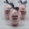 3 Luxury Bath Bomb Fizzies, Large, Handmade in The USA with Shea, Mango & Cocoa Butter, Ultra Moisturizing, Great for Dry Skin, All Skin Types (Free Sample Sugar Scrub) (Amazing Grace) view 2