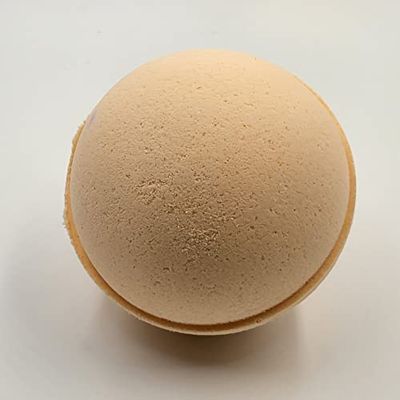 3 Luxury Bath Bomb Fizzies, Large, Handmade in The USA with Shea, Mango & Cocoa Butter, Ultra Moisturizing, Great for Dry Skin, All Skin Types (Free Sample Sugar Scrub) (Georgia Peach)