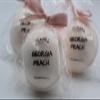 3 Luxury Bath Bomb Fizzies, Large, Handmade in The USA with Shea, Mango & Cocoa Butter, Ultra Moisturizing, Great for Dry Skin, All Skin Types (Free Sample Sugar Scrub) (Georgia Peach) view 3