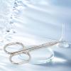 Nail Enhancement Russian Dead Skin Scissors Stainless Steel Cuticle Trimmer Scissors Dead Skin Remover Arc Shaped Cuticle Trimmer Manicure Tool view 4