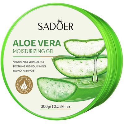 ULELA DIKML New Soothing Moisture - Aloe Vera Moisturizer for Face, Scalp, Hair - Aloe Vera Gel for Skin and Sunburn Relief - 10.58oz