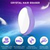 Aoderda Crystal Hair Eraser for Women, Painless Exfoliation Removal, Reusable Hair Remover for Arms/Legs (Matte Purple) view 2