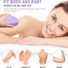 Aoderda Crystal Hair Eraser for Women, Painless Exfoliation Removal, Reusable Hair Remover for Arms/Legs (Matte Purple) view 3