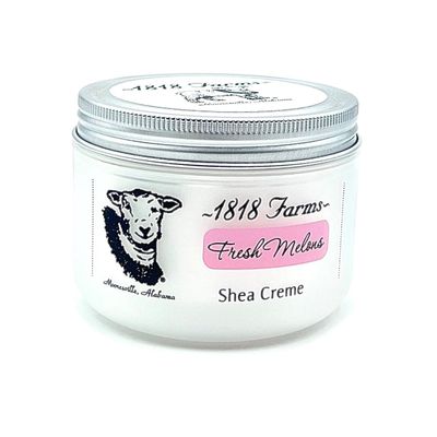 1818 Farms Shea Creme, 8 Fluid Ounces (Fresh Melon)
