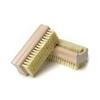 Beaupretty Wooden Nail Brush Natural Bristle Double Sided Spa Brush Nail Scrubber for Hands view 1