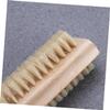 Beaupretty Wooden Nail Brush Natural Bristle Double Sided Spa Brush Nail Scrubber for Hands view 2