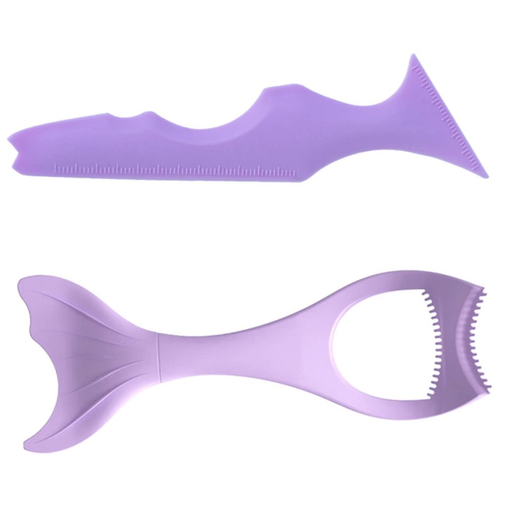 Beatifufu Eyeliner Eye Shadow Tools Silicone Makeup Aid Set Mascara Guard Stencil Wing Guide