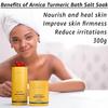 Natural Detox Bath Salt Soak Magnesium Epsom Salt Vitamin C Moisturize Skin Turmeric Orange Arnica Essential Oil Relaxation Stress Relief Gift Women view 2