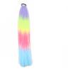 26Inch Ponytailtail Straight Hair Piece With Hair Band Mix Synthetic Braiding Hair view 1