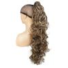 30" Long Curly Ponytail Clip In Claw Ponytail Hair Extension Synthetic Hairpiece 2With A Jaw/Claw Clip view 2
