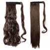 17''23'' Long Straight Ponytail Wrap Around Ponytail Clip In Hair Extensions Natural Hairpiece Headwear Synthetic Hair view 1