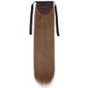 18/22'' 30-Inch Synthetic Hair Fiber Heat-Resistant Straight Hair With Ponytail Fake Hair Chip-In Hair Extensions Ponytail Tail view 1