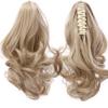 12" Short Wavy Ponytail Hair Extensions Claw Clip On Ponytail Hair Extension Synthetic Ponytail Extension Hair For Women view 1