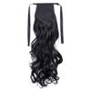 18/22'' 30-Inch Synthetic Hair Fiber Heat-Resistant Straight Hair With Ponytail Fake Hair Chip-In Hair Extensions Ponytail Tail view 1