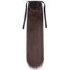 18/22'' 30-Inch Synthetic Hair Fiber Heat-Resistant Straight Hair With Ponytail Fake Hair Chip-In Hair Extensions Ponytail Tail view 1