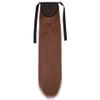 18/22'' 30-Inch Synthetic Hair Fiber Heat-Resistant Straight Hair With Ponytail Fake Hair Chip-In Hair Extensions Ponytail Tail view 1