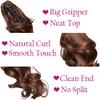 12" Short Wavy Ponytail Hair Extensions Claw Clip On Ponytail Hair Extension Synthetic Ponytail Extension Hair For Women view 4