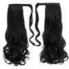 24" Synthetic Hair Wrap Around Ponytail Long Straight For Women Natural False Fake Hair Ponytail Clip In Hair Extensions view 1