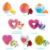 8 PCS Valentines Day Bath Bombs for Girlfriend Kids Girls, Bubble Bath Women, Natural Bath Bomb Gift Set - Handmade BathBombs Moisturize Fizzy, Spa for Mom, Christmas Mothers Day Birthday view 2