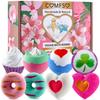 Bath Bombs for Girls - Bath Bombs, Christmas Day Gifts for Women Kids, Bubble Bath, Handmade Bath Bomb Gift Set Bathbombs Relaxing Spa Gifts Basket for Her Wife Mom Birthday Stocking Stuffers view 1