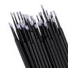 400 Pcs Micro Applicator Brushes,JASSINS Microswabs for eyelash extensions,Disposable 2mm Precision Mascara swab,For Cleaning and Applying Makeup (Black) view 2