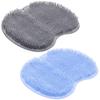SZZYXD 2PACK Shower Foot Scrubber Mat Back Washer Back Exfoliating Bath Wash Pad Wall Mounted Slip Suction Cups Foot Scrubber for Use in Shower Cups Foot Cleaner for Men and Women view 1