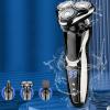 Head Shavers for Bald Men, 3 in 1 Electric Shaver Nose Hair Trimmer USB Rechargeable Portable Razor 3D Floating Blade Digital Display Shaving Beard Machine view 2
