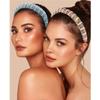 Sinalty Rhinestone Headbands Bling Crystal Beaded Headband Thick Padded Hairbands Fashionable Handmade Hair Accessories for Women (Charm) view 3