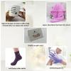 BEECO GIF2U Spa Gift Baskets for Women,Bestfriend Birthday Gifts Women Friendship,Purple Surprise Box for Women Includes Ceramic Mug,Scented Candle,Bath Salt,Soap,Exfoliating Gloves,Hair Towel,Card view 4