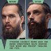 Striking Viking Beard Wash and Conditioner (Tea Tree & Biotin) - Paraben & Sulfate Free Cleansing Care for All Beard Types (10oz Per Bottle) view 4
