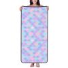 BIVIEL Mermaid Tattoo Water-Absorbent Coral Fleece, Light, Soft and Fluffy, Cloud-Like Touch, Decorate Your Quality Home. view 1