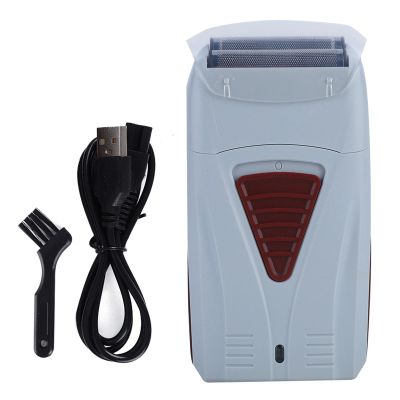 Electric, Rechargeable Men Electric Hair Clipper Trimmer Double Razors Reciprocating Shaver for Hair Cutting