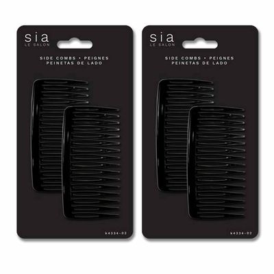 4 Side Combs Hair Clip Fork Styling Accessories Bride French Paris Fashion Style