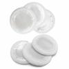 8 Velour Powder Puff Beauty Foundation Blending Makeup Blender Flawless Buffer 6 Velour Powder Puff Beauty Foundation Blending Makeup Blender Flawless Buffer Make Up Face Pads Round Cosmetic view 1