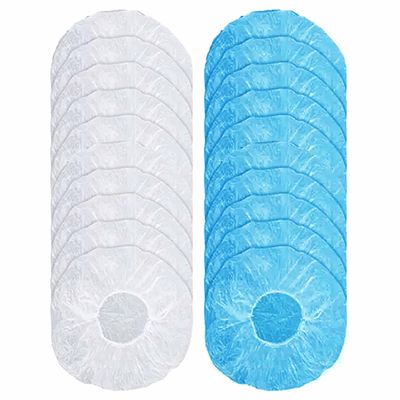 20 Disposable Shower Cap Portable Bathing Caps Bath Hat Waterproof Elastic Band