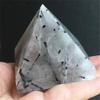 AtkitS Natural Tourmaline Quartz Crystal Pyramid Healing (Size : 100-150g) view 1