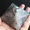 AtkitS Natural Tourmaline Quartz Crystal Pyramid Healing (Size : 100-150g) view 4