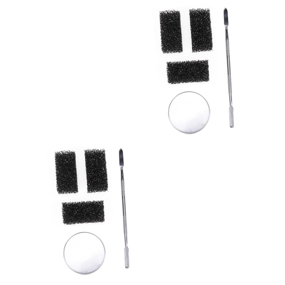 Beaupretty 2sets Fake Scar Making Tool Makeup Wax Special Effects Skin Wax for Halloween Pranks and Theatrical Use Includes Spatula and Swabs for Realistic Wounds