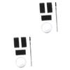 Beaupretty 2sets Fake Scar Making Tool Makeup Wax Special Effects Skin Wax for Halloween Pranks and Theatrical Use Includes Spatula and Swabs for Realistic Wounds view 1