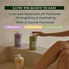 laferme Low pH balanced Gentle Korean Body Wash with Natural & Organic Ingredients, Hypoallergenic for Sensitive Skin, Moisturizing & Hydrating for Dry Skin, For Women & Men, 33 Fl Oz, Lavender Musk view 2