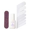 Kiss New York Nail Repair Kit for Damage, Broken, Cracked and Weak Nails - Biotin Infused Glue, File, and 2 Wraps - Made in Korea view 4