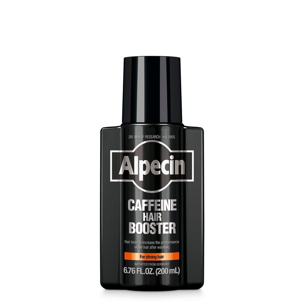 Alpecin Caffeine Hair Booster With New Fragrance 6.76 Fl Oz | Performance Enhancer | Promotes Natural Growth and Thickness | Energizes Scalp