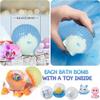 Bath Bombs for Kids with Surprise Marine Animals Inside, 20 Shell Kids Bath Bombs Gift Set, Handmade Bubble Bath Fizzes Bomb for Chrildren Birthday Christmas and Party Favor view 2