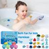 Bath Bombs for Kids with Surprise Marine Animals Inside, 20 Shell Kids Bath Bombs Gift Set, Handmade Bubble Bath Fizzes Bomb for Chrildren Birthday Christmas and Party Favor view 4