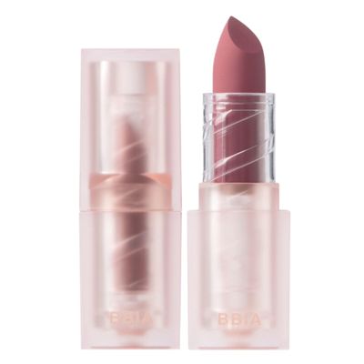 BBIA Last Powder Lipstick Series2 - Powder Matte Lipstick, Full Coverage, Non-Drying Matte Finish, Weightless Velvet Texture, Long-Lasting Lip Makeup, MLBB, Vegan, Korea Lip Makeup (08 EARL GREY)