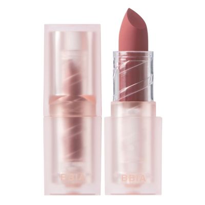 BBIA Last Powder Lipstick Series2 - Powder Matte Lipstick, Full Coverage, Non-Drying Matte Finish, Weightless Velvet Texture, Long-Lasting Lip Makeup, MLBB, Vegan, Korea Lip Makeup (10 CREAM ROSE)