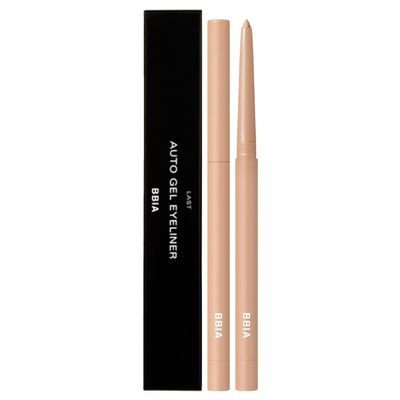 BBIA Last Auto Gel Eyeliner 17 Color  Multi-Use Longwear & Waterproof Mechanical Eye Liner Easy Drawing with Smooth Texture Smudge-Resistant Shadow & Glitter Vegan Korea Eye Makeup (12 CREAM BEIGE)